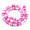 erles Rondelles Heishi en pâte polymère 6 mm