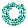 Perles Rondelles Heishi en pâte polymère 6 mm