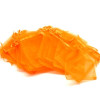P108 PAX 10 pochettes organza ORANGE 10 par 12 cm