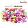 perles intercalaires Etoiles 9 mm acrylique