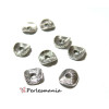 OFFRE SPECIALE: 50 mini coupelles calottes caps striées P3600VA 