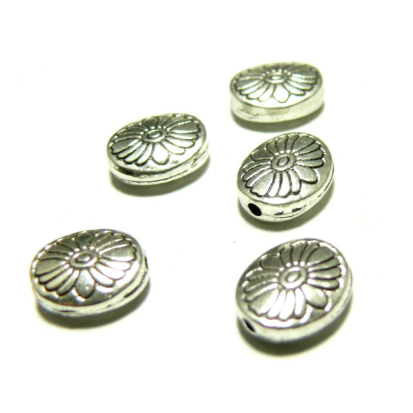 pendentifs  intercalaires ovale fleur ref 2B3150 VA