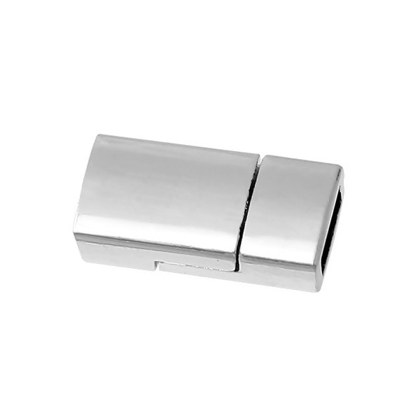 PS1152875 PAX 1 Set de Fermoirs Magnétiques 17 par 8 mm Metal coloris Argent Platine