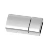PS1152875 PAX 1 Set de Fermoirs Magnétiques 17 par 8 mm Metal coloris Argent Platine
