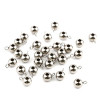Bélières Lisses 6mm – Acier Inoxydable Argent Platine