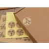 S11006649 PAX 5 feuilles de 12 stickers ' Thank You' 38mm pour customisation boite cadeaux, anniversaire, mariage