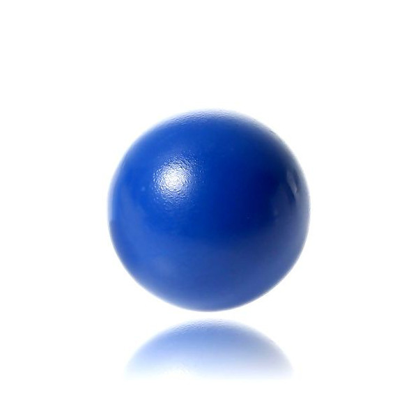 Perle Sonore 14mm Bleu Electrique pour Création Bola de Grossesse