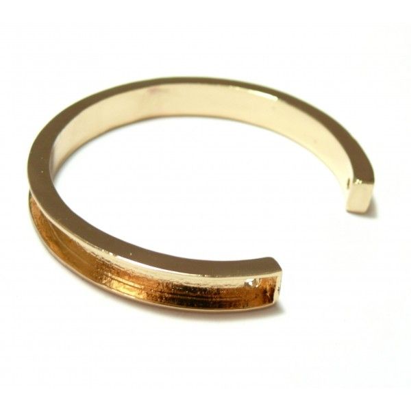 S11114564 PAX 1 Support bracelet Jonc Manchette pour cordon en 5.5mm couleur Or Rose