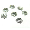 Calottes coupelles embouts 8mm couleur Argent Antique