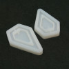 S11753968 PAX 2 Moules en silicone, pendentif Forme Diamant  42 par 27 mm utilisation FIMO RESINE