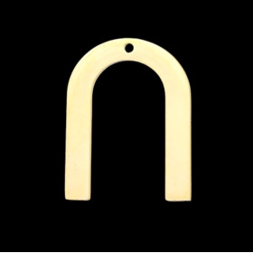 PS11760802 PAX 1 Pendentif Arche 28 mm Acier Inoxydable coloris Doré