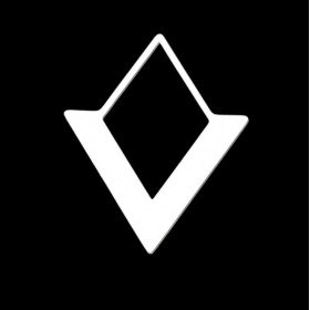 PS11760797 PAX 1 Pendentif Géométrique Losange 35 mm, Acier Inoxydable coloris Argenté