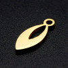 Pendentif Marquise 14.5mm – Acier Inoxydable Doré