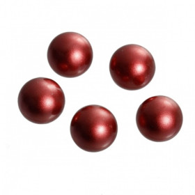 PERLE Sonore 16 mm Rouge metalisé pour Creation Bola de Grossesse
