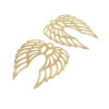Estampes Pendentifs Aile d'Ange 41mm – Laiton Doré