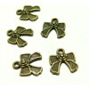 Apprêt bijoux 50 petits noeuds ref OB4952 Bronze 