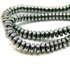 Perles Rondelles, Hématite Rondelles 4 mm coloris Gris métallisé