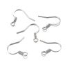 Supports de Boucle d'oreille crochet 18 mm en Acier Inoxydable Chirurgical 316
