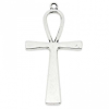 PS1128386 – Lot de 2 ou 4 Pendentifs Croix Égyptienne Ankh 56mm – Métal Couleur Argent Antique