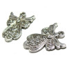 Apprêt bijoux: 10 pendentifs bel ange  P521 viel argent 