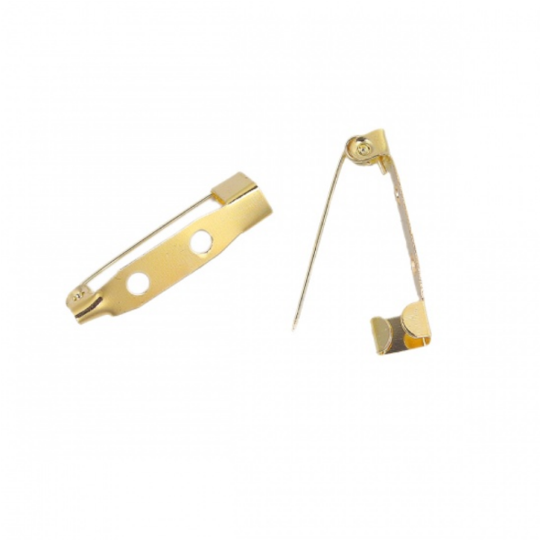 Supports de Broches Plateau 25 mm, métal finition Doré