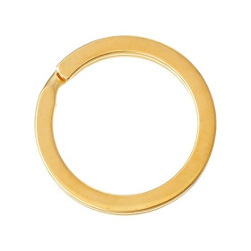 Anneaux Porte Cles, Porte Clefs 25mm Métal couleur Doré