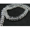 Lot de 6 Perles Rondelles Facettées 10x6 mm – Cristal de Roche Grade AAA