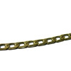 CHCS101 Lot de 2 mètres Chaine maillon plat 6 par 3.5 mm