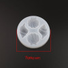 Moule en Silicone pendentif Coquillage 70mm utilisation FIMO RESINE