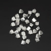 Embouts à serrer, serre fils, Griffes, Pince ATTACHE RUBAN 6 mm- en Métal - finition Argent Vif