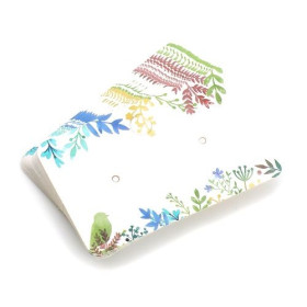 cartes de présentation Rectangulaires pour boucles d'oreilles Eden