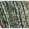 Perles rondes 2 mm Turquoise Africaine