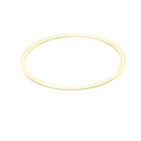 Pendentifs Connecteurs Ovale 26 mm Doré en Acier Inoxydable 304 pour bijoux raffinés