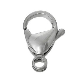 Mousquetons 11 mm, Acier Inoxydable 304 finition Argent