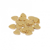 Pendentifs, Cœur 10 mm, Acier Inoxydable 304 finition Doré
