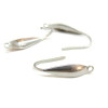 Boucles d'oreille Crochets, Acier Inoxydable 316