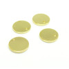 Pendentifs Médaillon - 10 mm - Doré en Acier Inoxydable 304