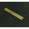 Pendentifs, Connecteur Rectangle 38mm, Acier Inoxydable 304 finition Doré