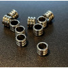 Perles Intercalaires Tube 5 par 4.5mm ACIER INOXYDABLE