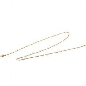Collier 45 cm - maille 2.4 mm - en Acier Inoxydable 304 finition Doré Placage Ionique