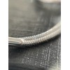 sautoir - collier 51 cm - maille serpent 1.2 mm - en Acier Inoxydable 304