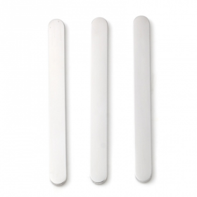 Support de Bague à former et à personnaliser avec pinçons  52mm  Acier Inoxydable finition Argenté Rhodié