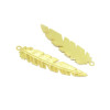 Estampes pendentif filigrane 33 mm Coloris Doré
