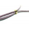 Support bracelet Intercalaire cordon Nylon ajustable avec accroche  Laiton Coloris Violet
