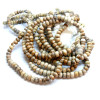 Perles Rondelles 6x4 mm Jaspe Paysage Coloris 08