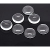 Cabochons Ronds 10mm en verre Domes Transparents