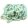 Perles Nuggets, Chips Amazonite, environ 39 cm