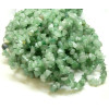 Perles Nuggets, Chips Aventurine Verte, environ 39 cm