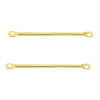 Connecteurs Tige cylindrique fine 25mm en Acier Inoxydable 304 Placage Doré