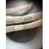 Perles nacre forme Tube 3 par 4 mm coloris Blanc REF SP25